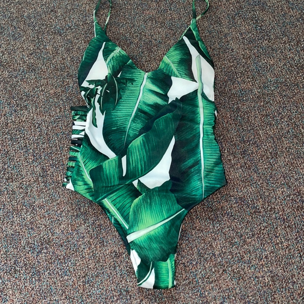 Shein Tropical bathing suit size M